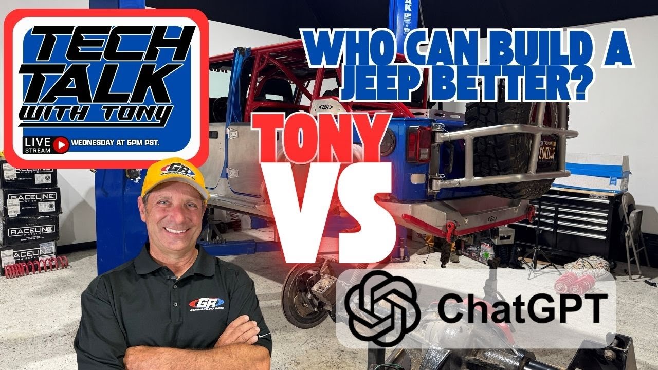 Tony Test CHAT GPT's Jeep Knowledge! See If You Should Actually Trust CHATGPT With Jeep Tech!