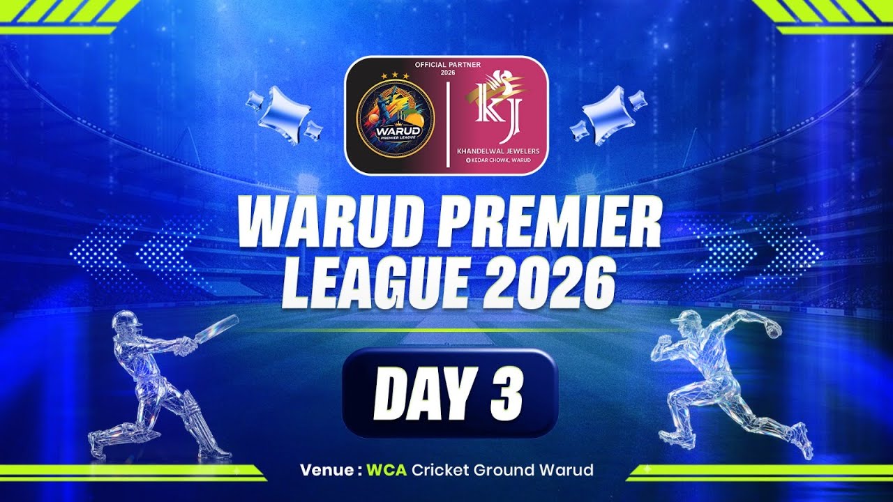 WARUD PREMIER LEAGUE S-3 || DAY 3 || WDZ LIVE