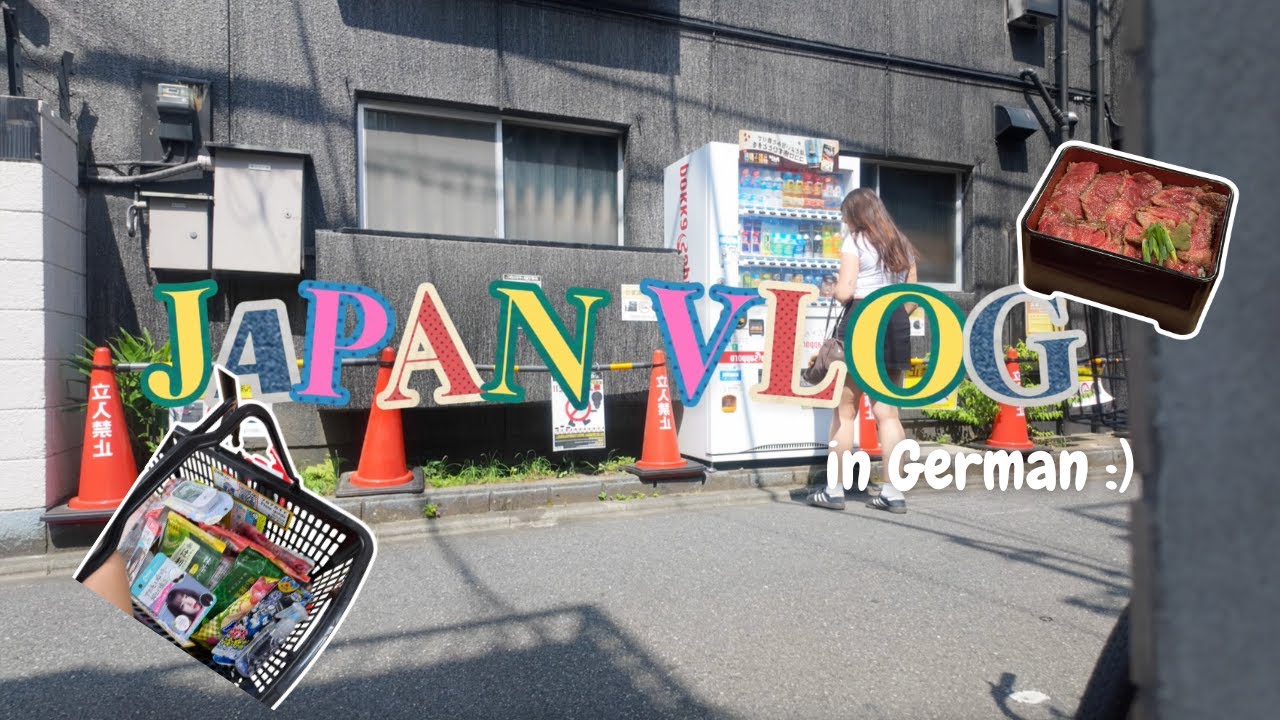 My first time in Japan! Deutscher Vlog mit Untertiteln [GER/ENG subs]