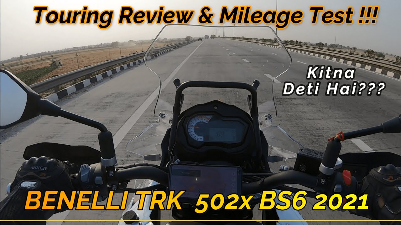 Benelli TRK 502 X BS6 Touring Review & Mileage Test | 1st Long Ride | Delhi to Punjab Part-1 #V3