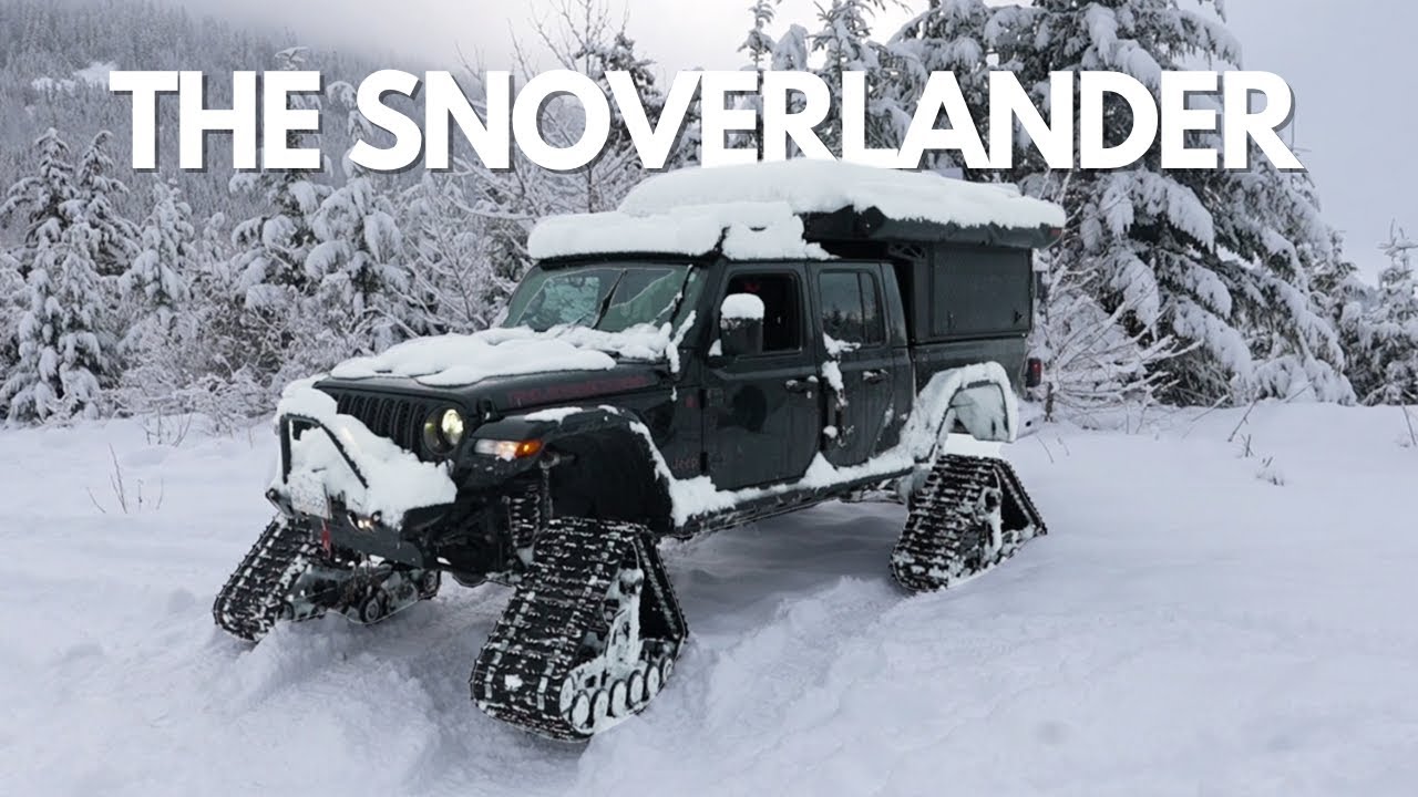 #SNOVERLANDER — Jeep Gladiator на снежных трассах!
