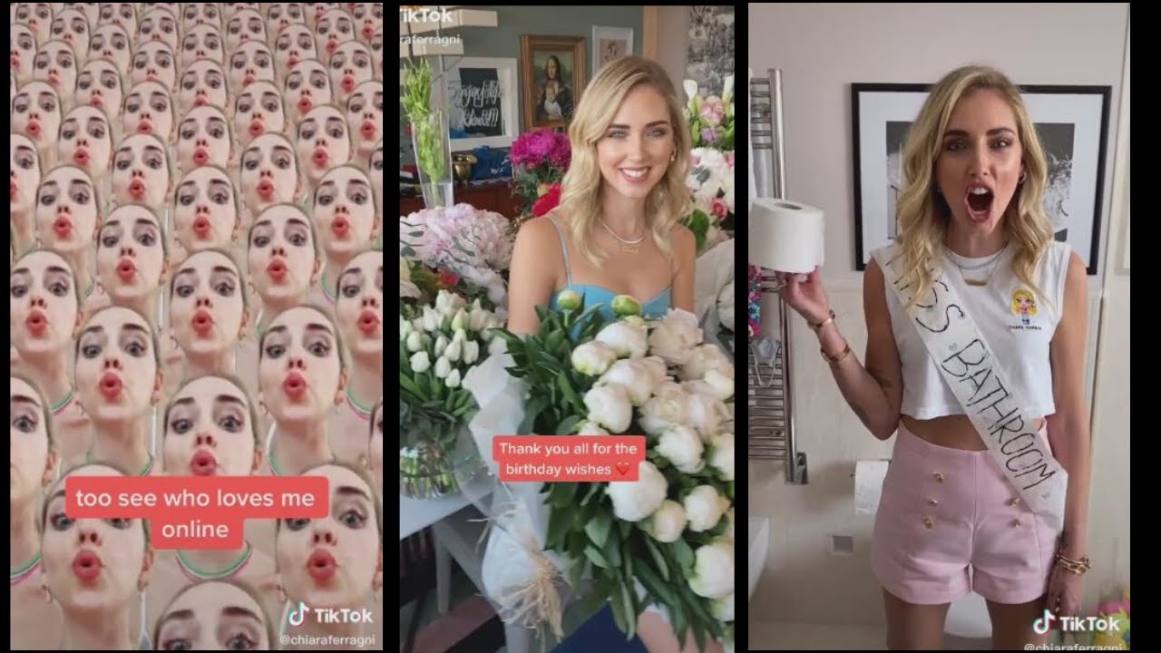 THE FERRAGNEZ compleanno TIK TOK PIÙ BELLI🥳 CHIARA FERRAGNI COMPLEANNO 🥳 FEDEZ TIK TOK