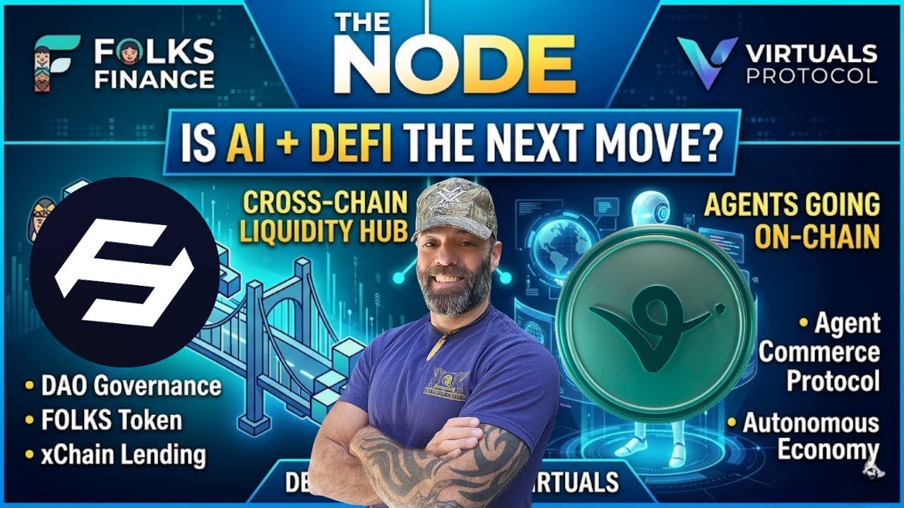 Is AI agents and DeFi the next move? Folks Finance & Virtuals deep dives
