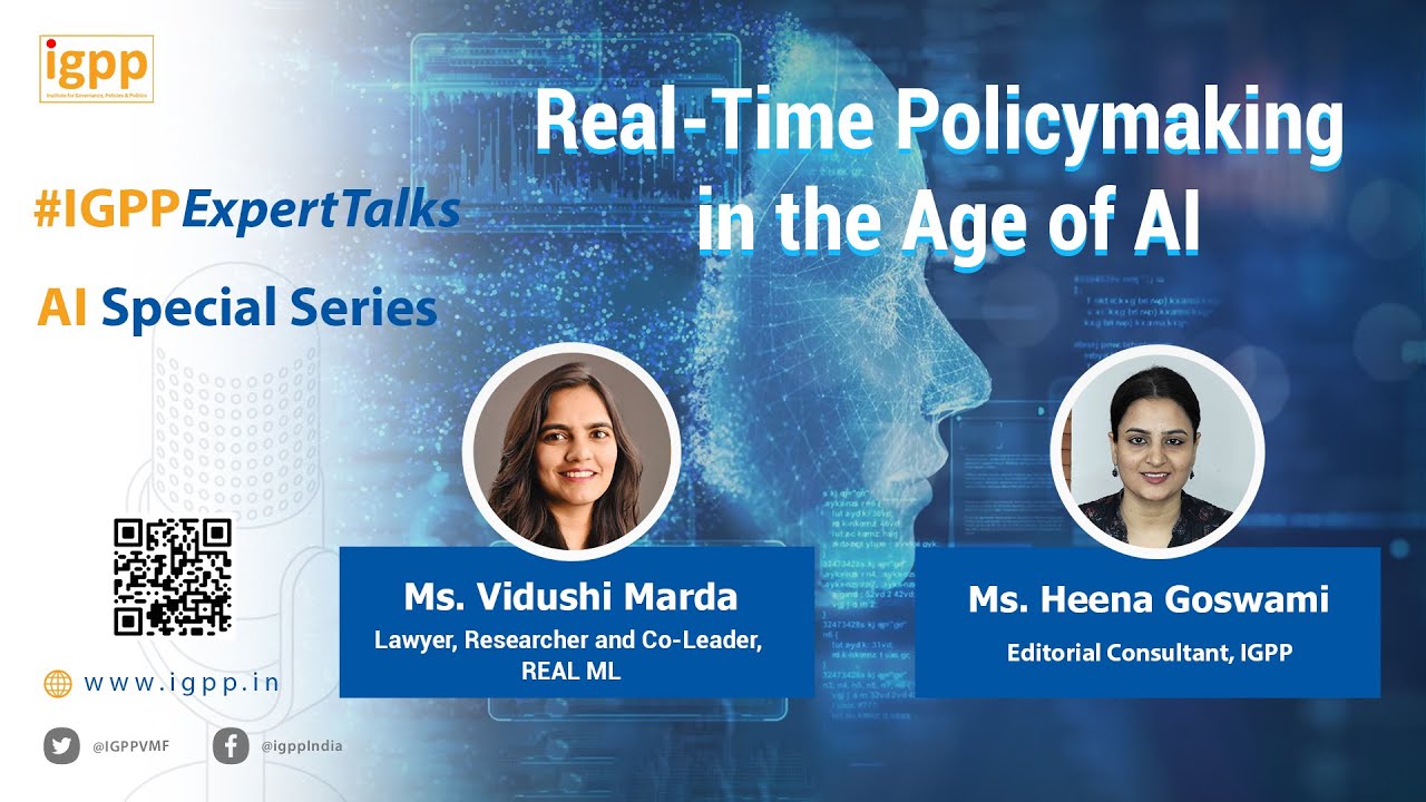 Real-Time AI Policymaking in the Age of AI (#IGPPExpertTalks AI Special Series Episode 58)