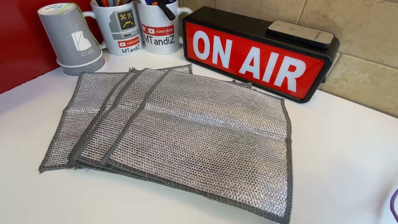 Multipurpose Wire Dishwashing Rag Metal Cleaning Cloth Wet Dry Steel Mesh Cloth Reusable Cookware