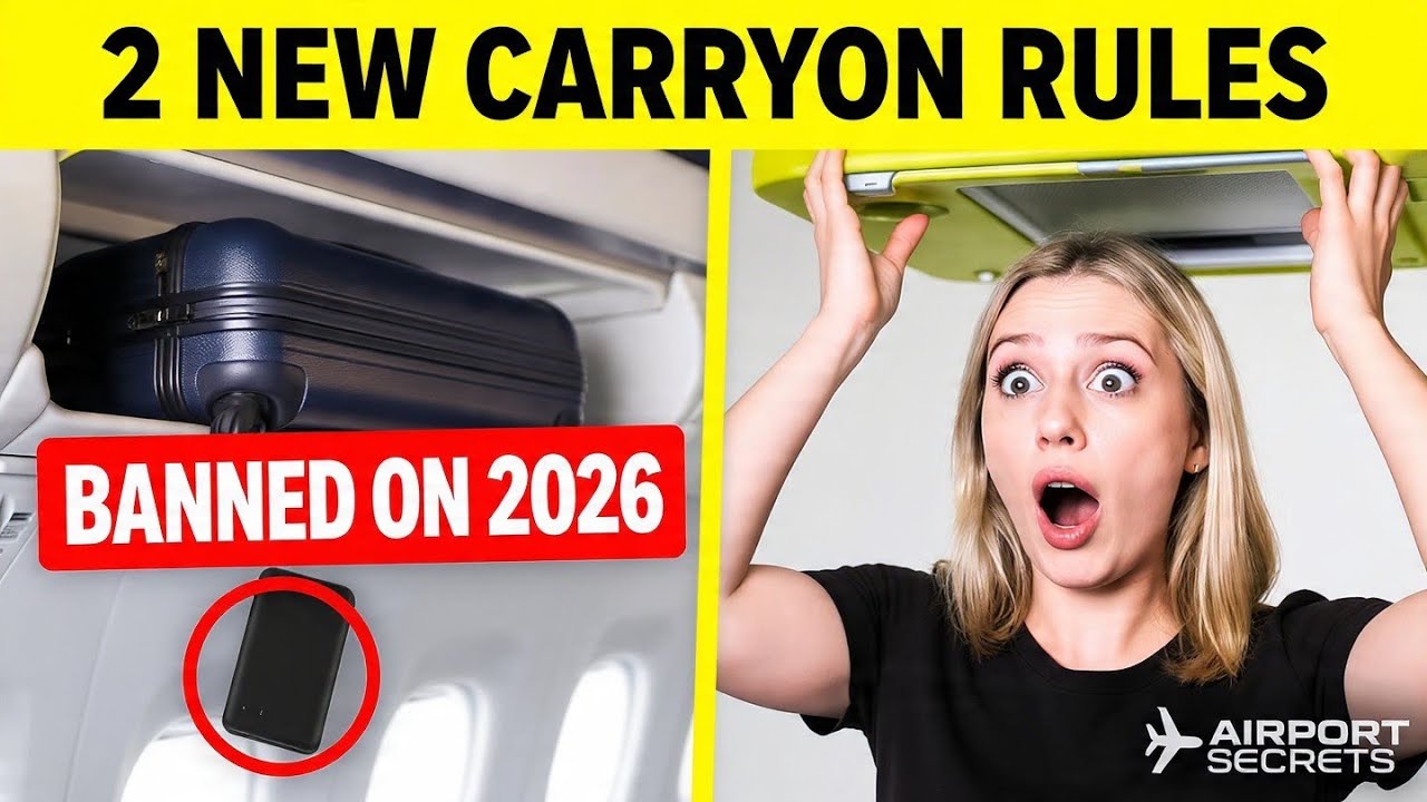 New Rules for Carry-On Luggage Banned Items and the Travel Tips for All Passengers in 2026