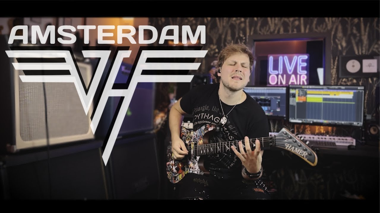 Van Halen - Amsterdam (Cover by Matevz Spegel Staher) #vanhalen #amsterdam #guitarcover