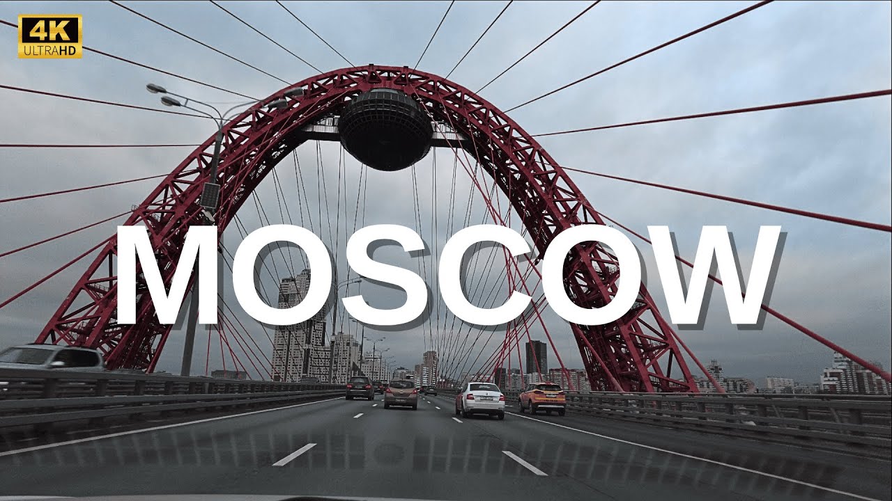 Is This Moscow or New York? 🇷🇺 Driving Through Russia's Modern Capital in 4K