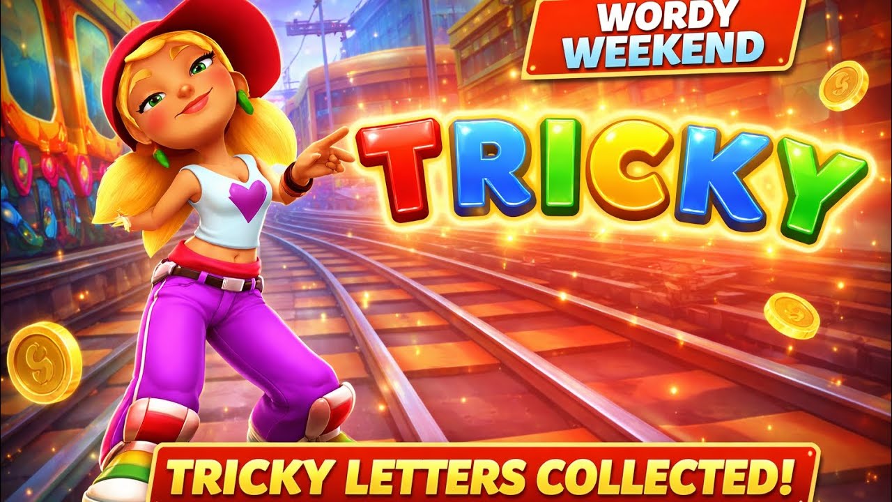TRICKY Collects TRICKY Letters! 🔥 Wordy Weekend Challenge | Subway Surfers