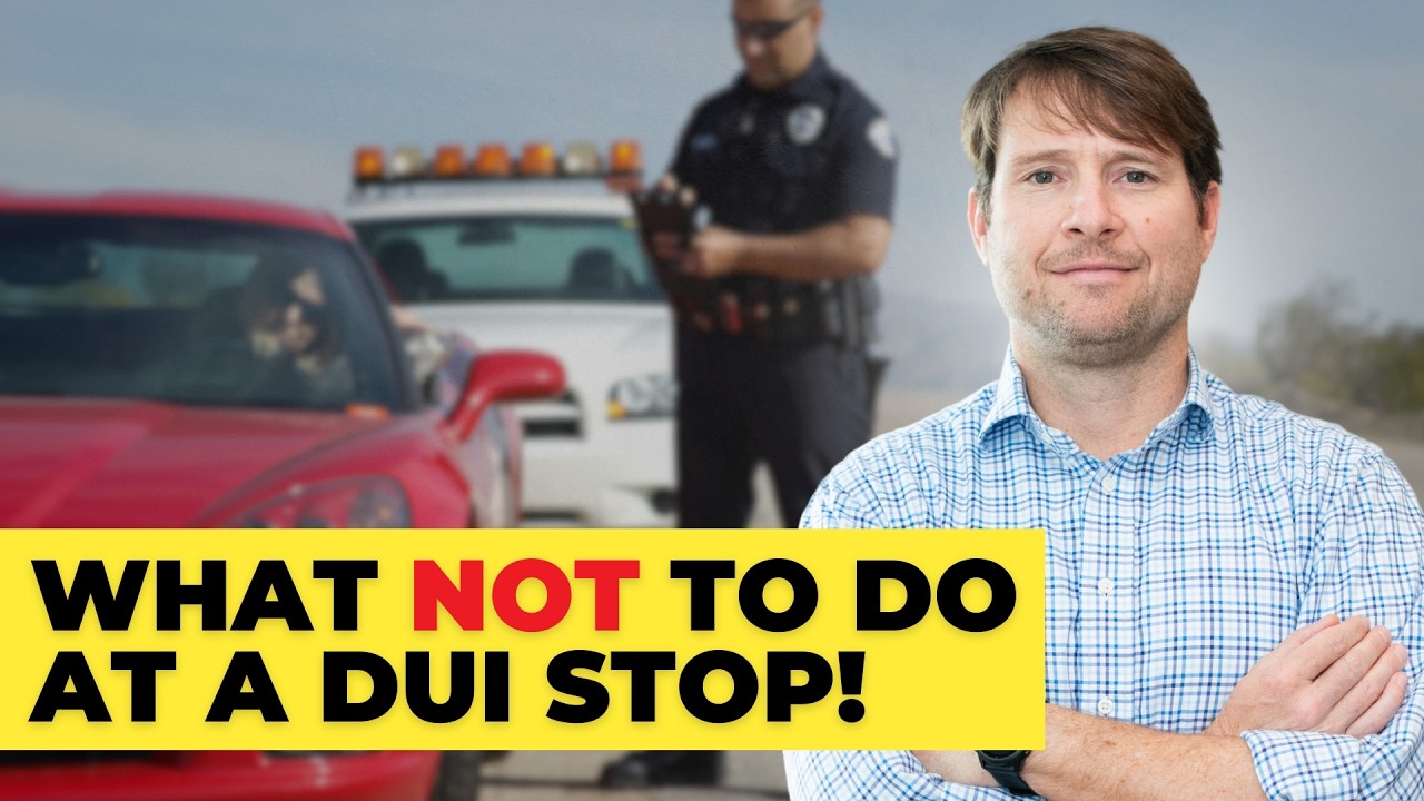 5 Mistakes Cops Hope You Make in a DUI Stop
