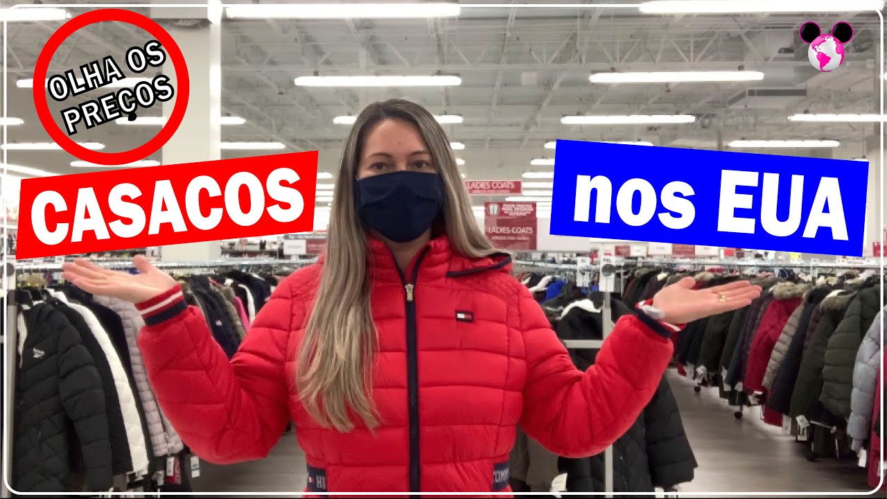 ONDE COMPRAR e QUANTO CUSTA CASACOS de MARCA: Michael Kors | Calvin Klein |Tommy Hilfiger nos EUA.