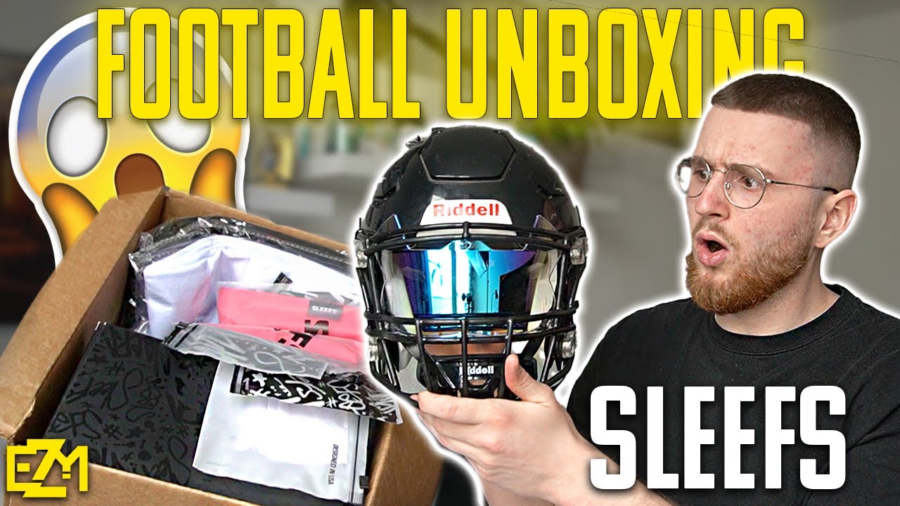 FETTES FOOTBALL UNBOXING von SLEEFS aus AMERIKA für über 150 EUR