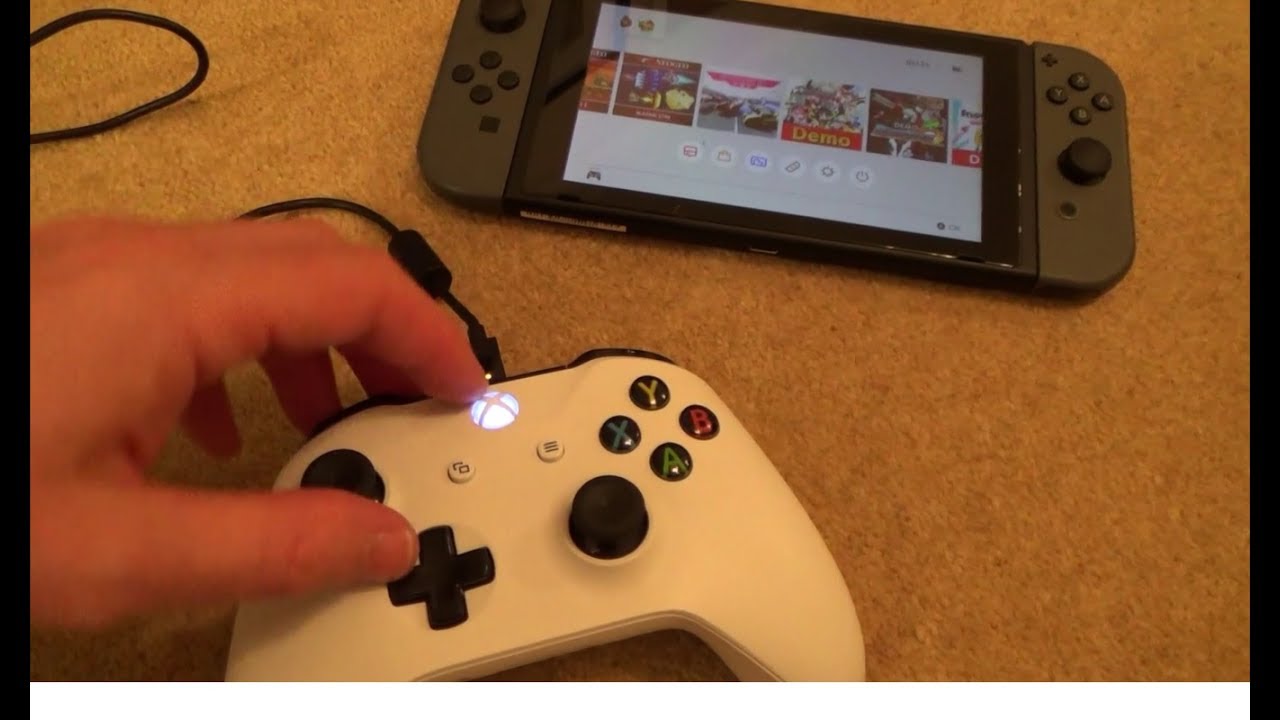 How to Use Xbox One / 360 Controllers on the Nintendo Switch