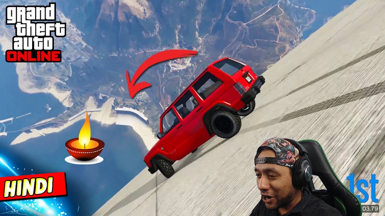Diwali GTA 5 Parkour With Team Ghost | GGM on Fire
