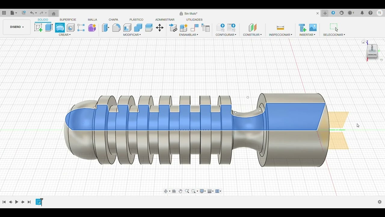 Torneado CNC en Fusion 360 | Proyecto completo CAD/CAM