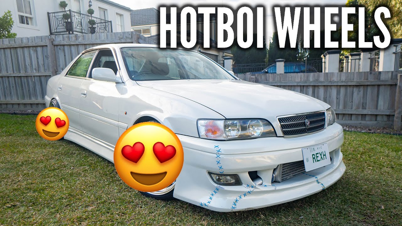 MOST EXPENSIVE WHEELS I'VE EVER PURCHASED FOR THE TOYOTA CHASER !