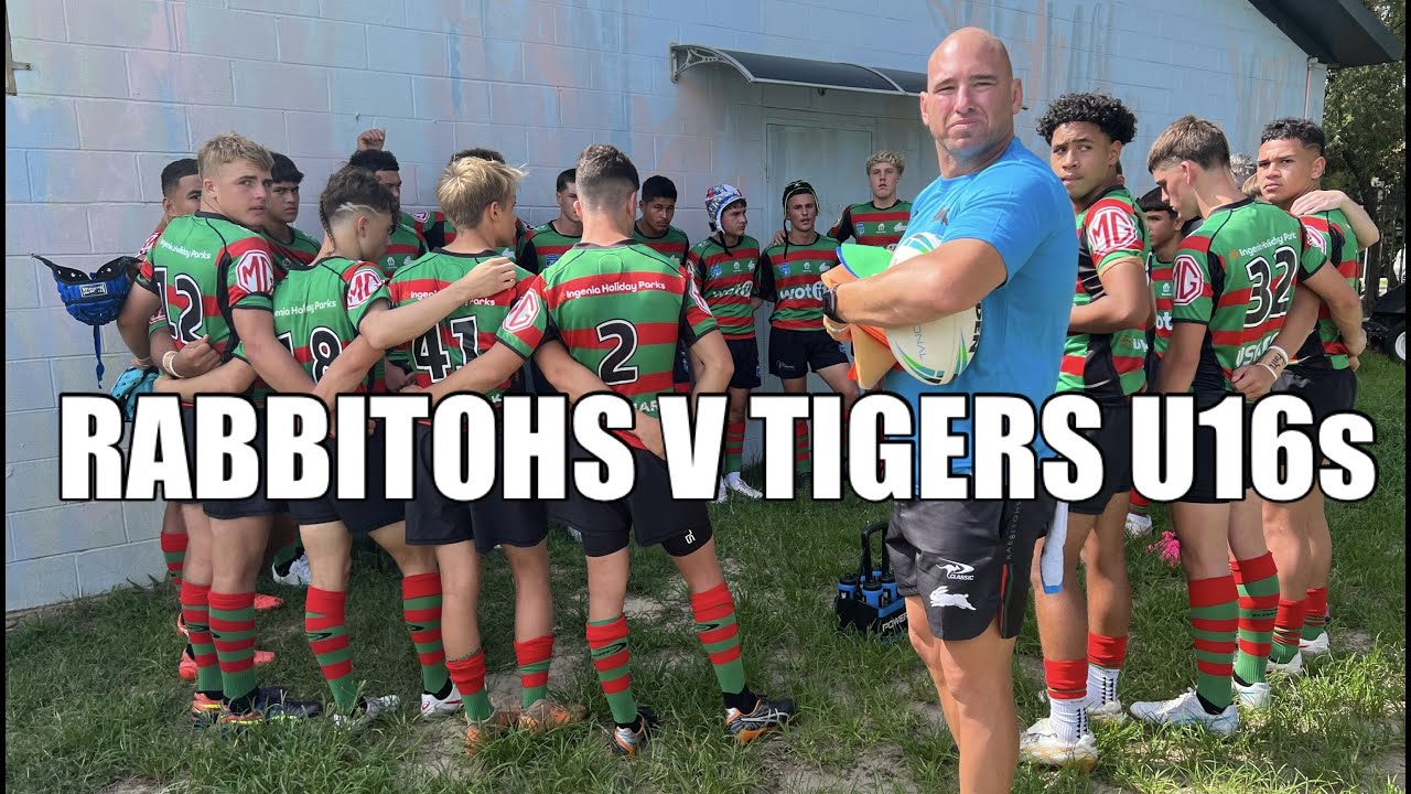 Rabbitohs v Tigers - U16s - Mascot Oval