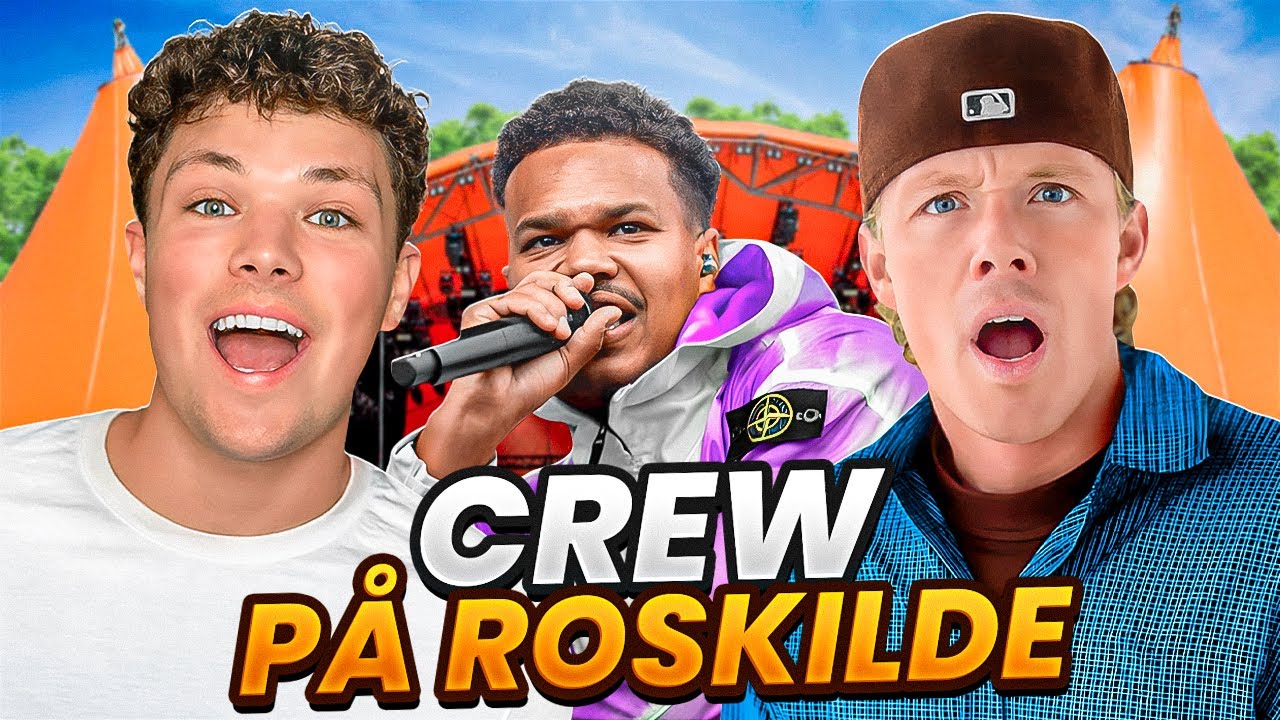 CREW PÅ ROSKILDE (FEST, DAMER, PRANK) 18+