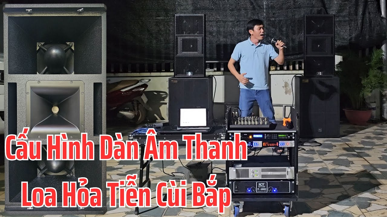 Cấu Hình Dàn Âm Thanh Loa Hỏa Tiễn Đơn Giản