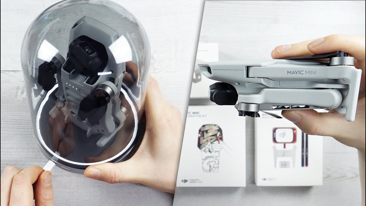 DJI MAVIC MINI - Accessoires - Charging Base - Snap Adapter - Gift idea Christmas //4K 60FPS