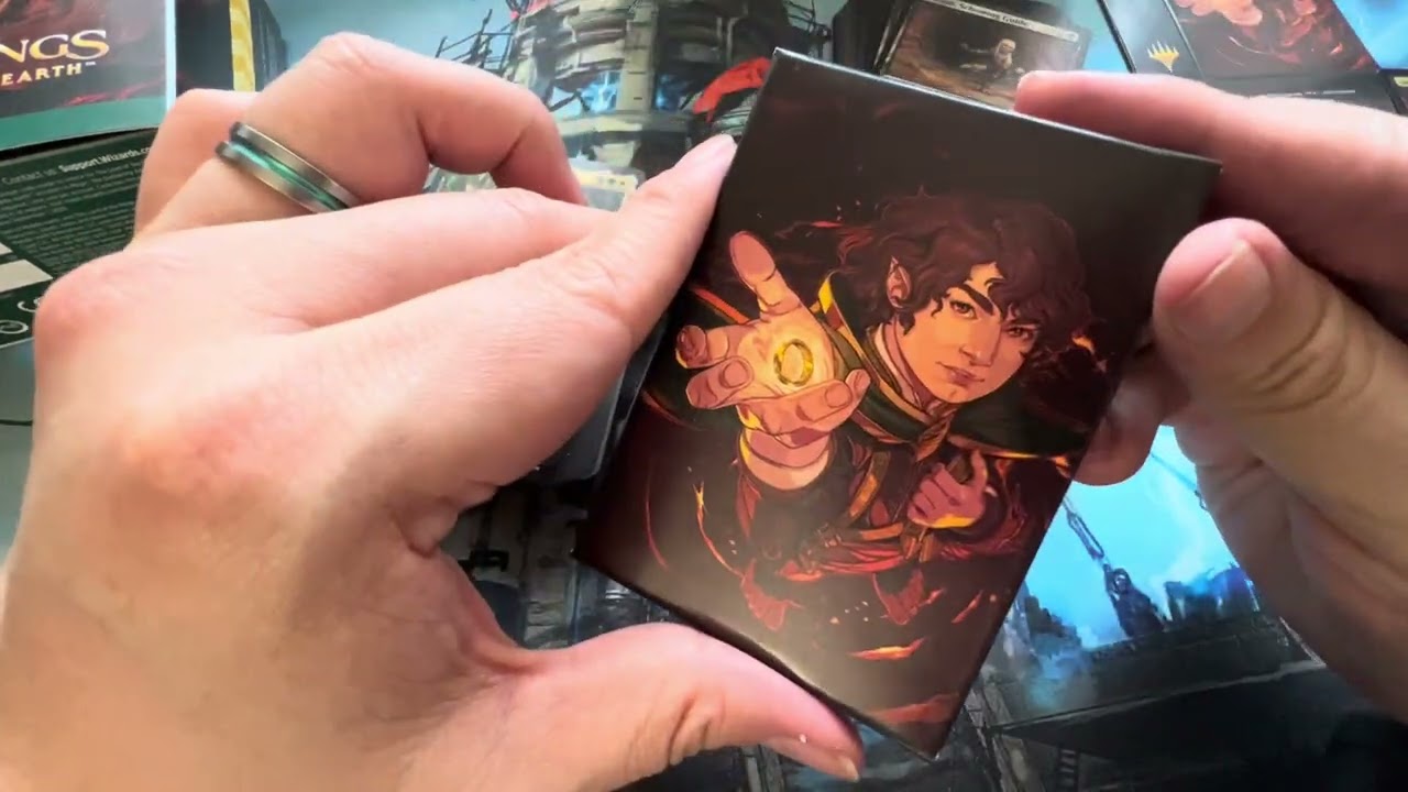 Magic The Gathering X Lord of The Rings card opening