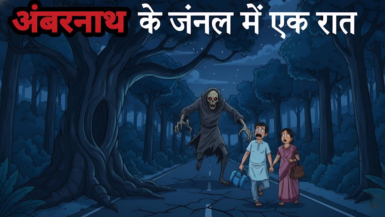 अंबरनाथ के जंगल मे एक रात | Ambarnath ke jungle mein Ek Raat | Horror story | cartoon