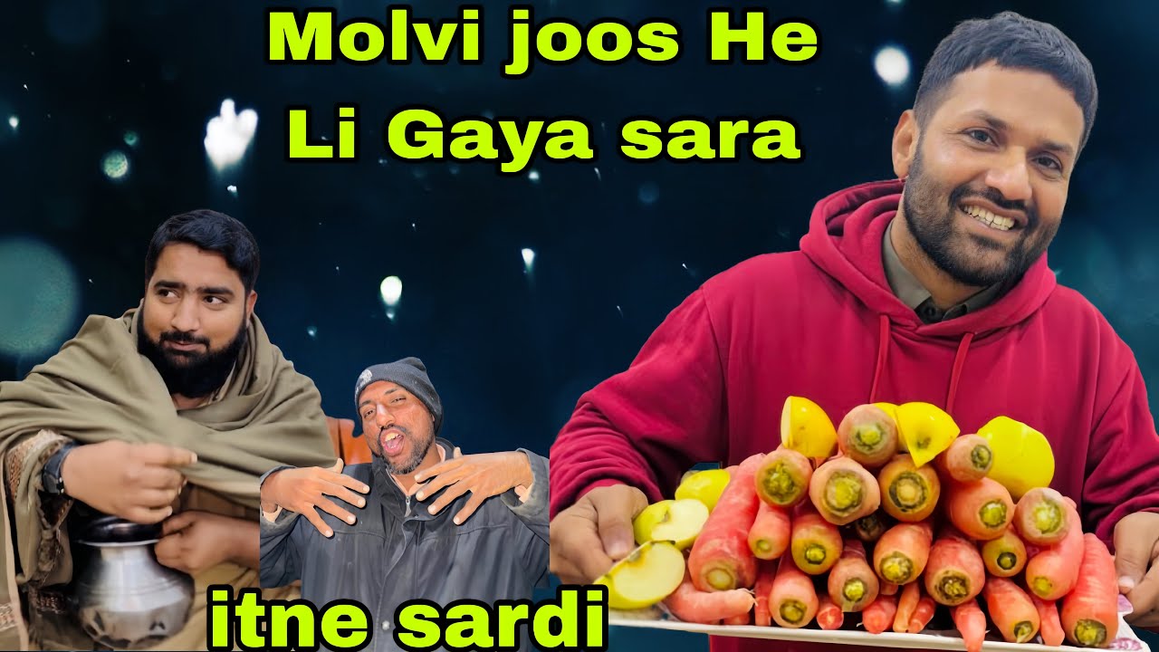 Molvi Sara Joos Le Gaya 🙈 itne Sardi Kbhi Nahi hoe 