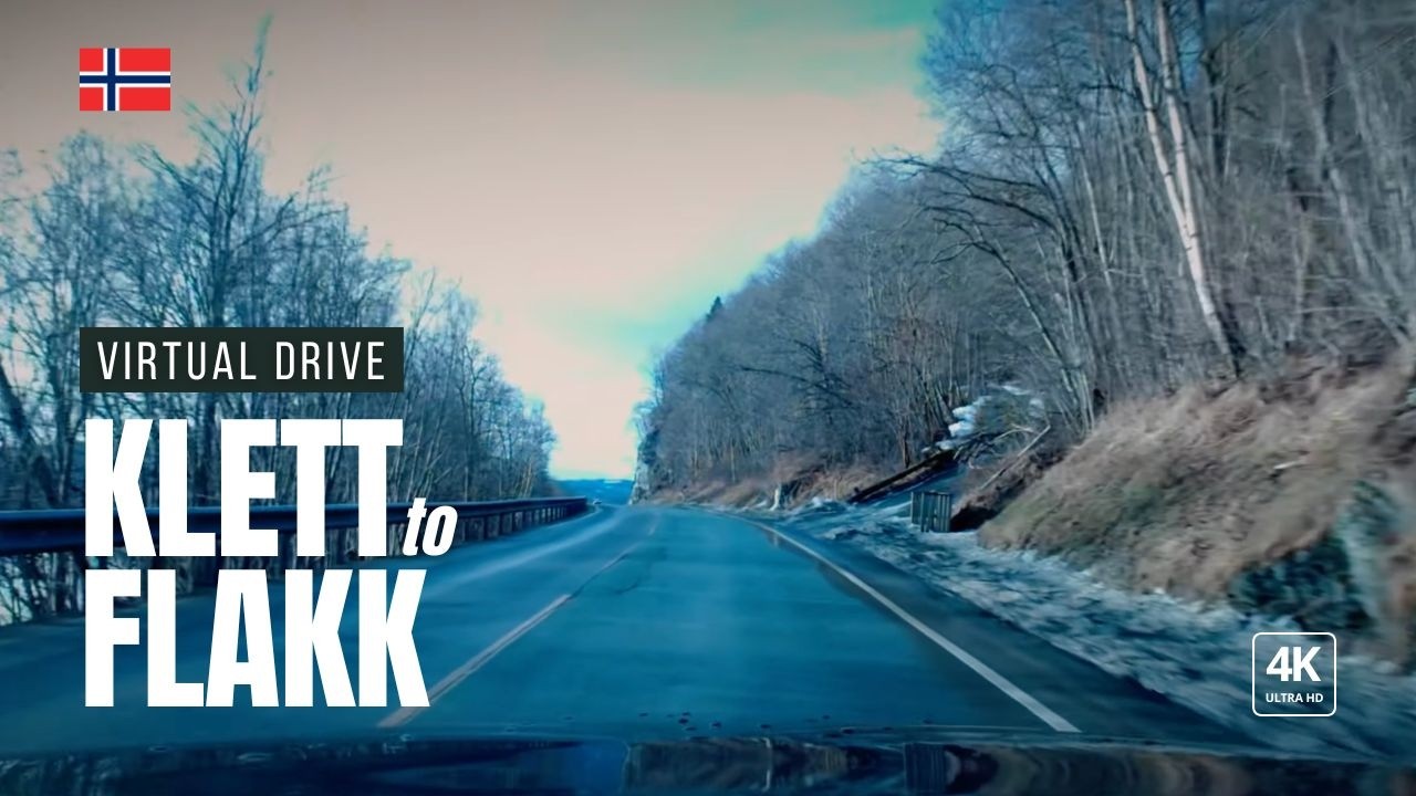 Virtual Drive - from Klett to Flakk in Norway