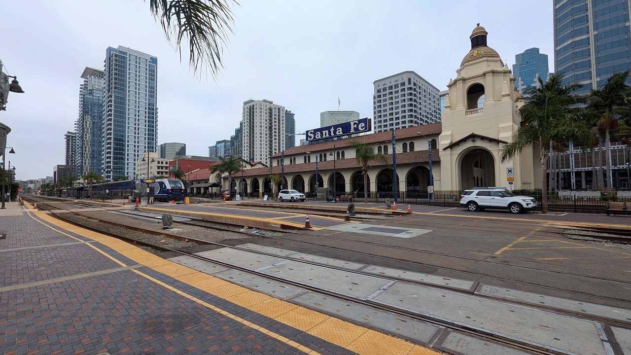 All Aboard the Pacific Surfliner: Riding from Anaheim to San Diego, plus a Look at Santa Fe Depot
