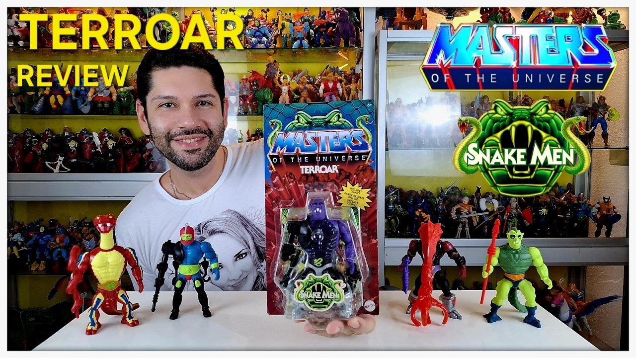 TERROAR MOTU ORIGINS ACTION FIGURE REVIEW! MASTERS OF THE UNIVERSE ORIGINS!