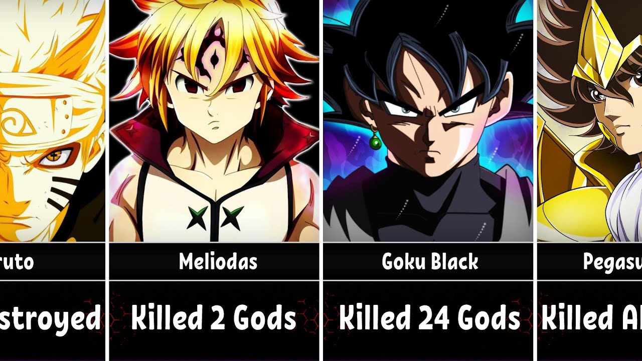Anime Characters Who Defeated Gods