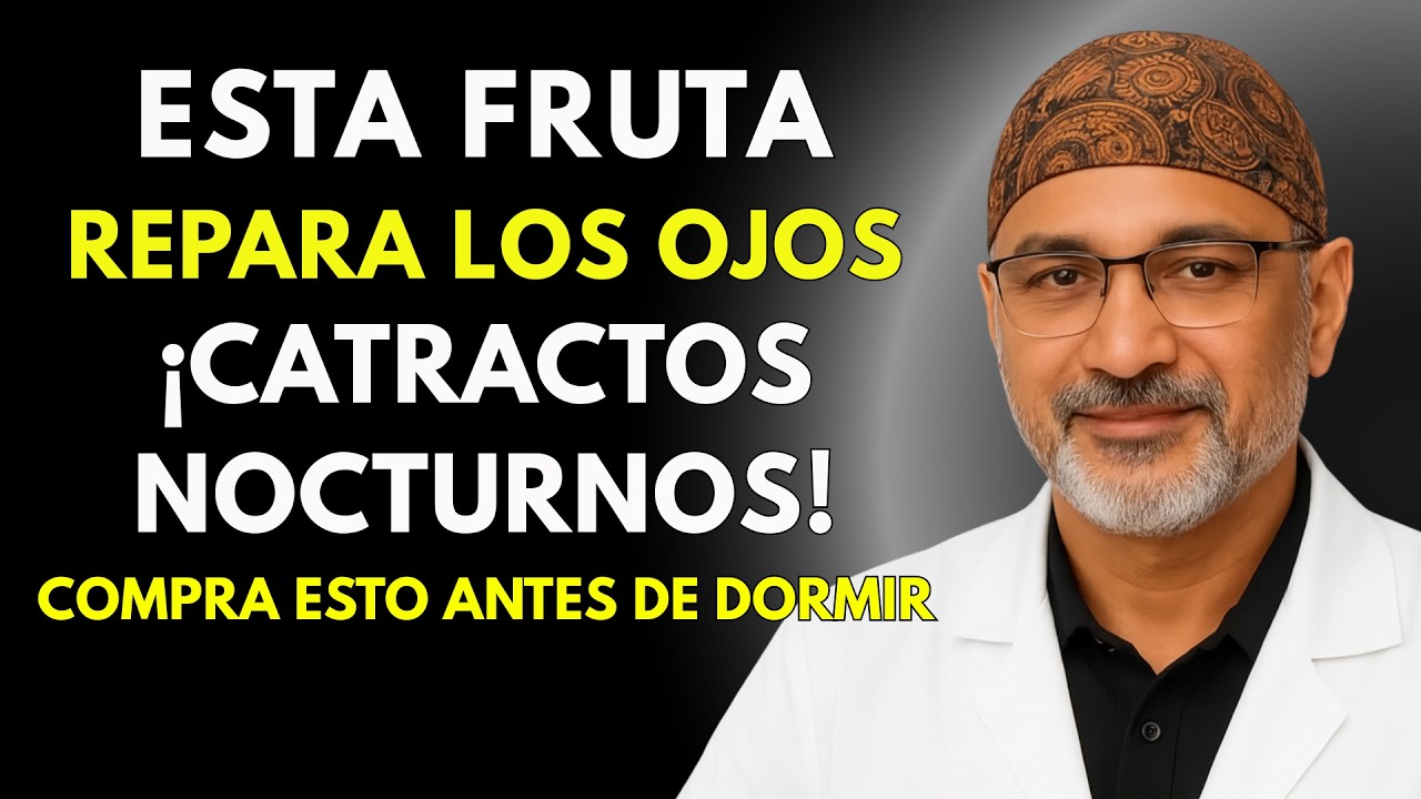 El doctor explica: la mejor fruta para comer antes de dormir para tener ojos sanos.