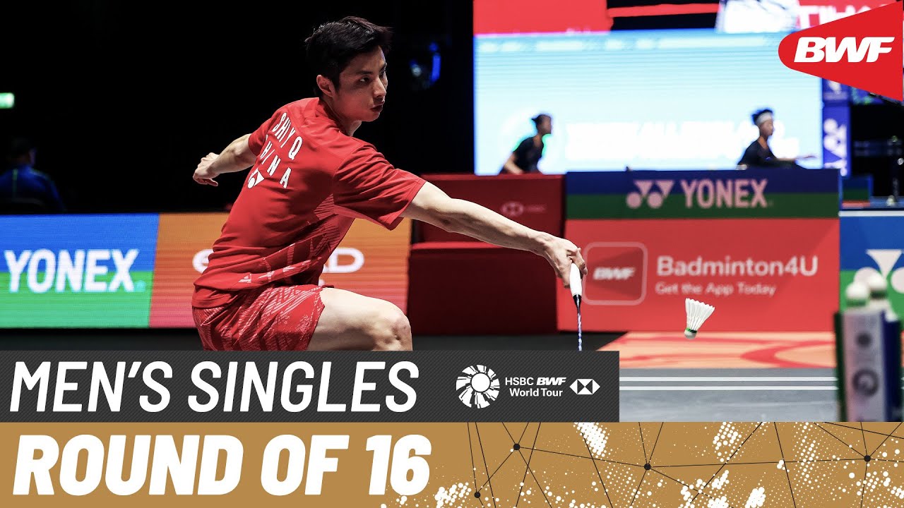 YONEX All England Open 2025 | Shi Yu Qi (CHN) [1] vs. Chou Tien Chen (TPE) | R16
