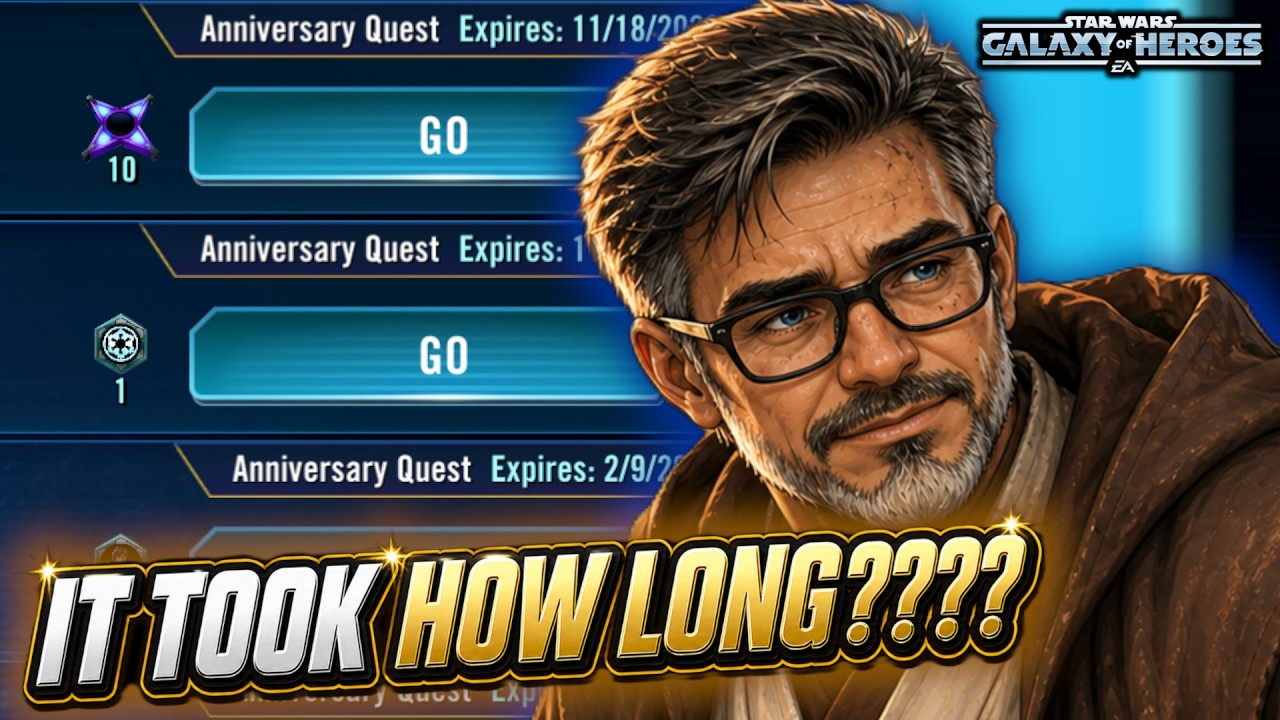 Я играл на новом аккаунте SWGOH 11,5 часов, фармя жетоны Путешествия!!! Вот результаты!!!