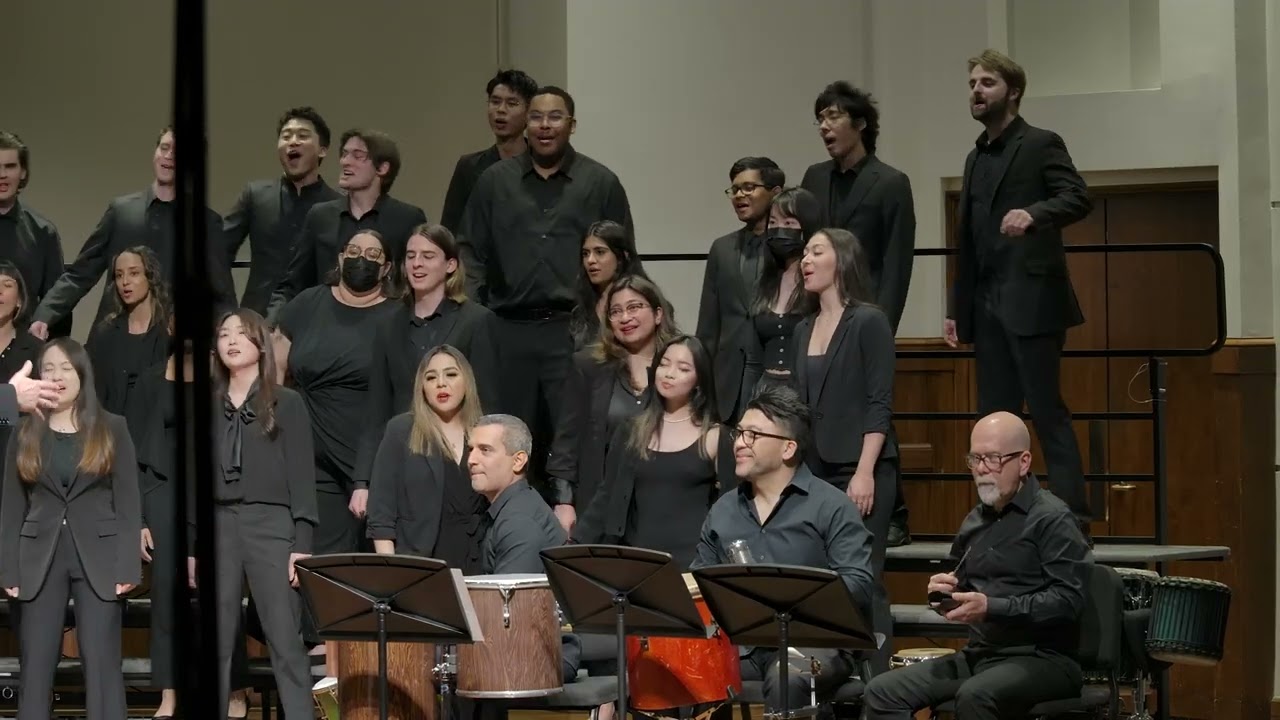 USC Thornton Concert Choir performs: 