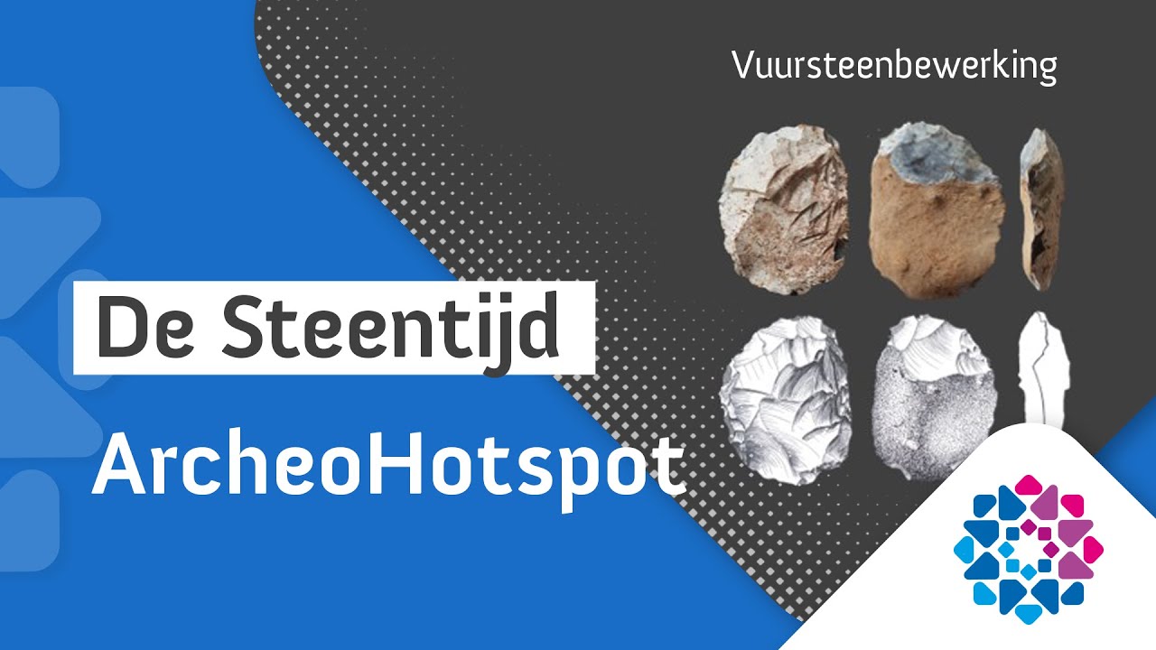 De Steentijd | Vuursteenbewerking door D.M.Vonhof