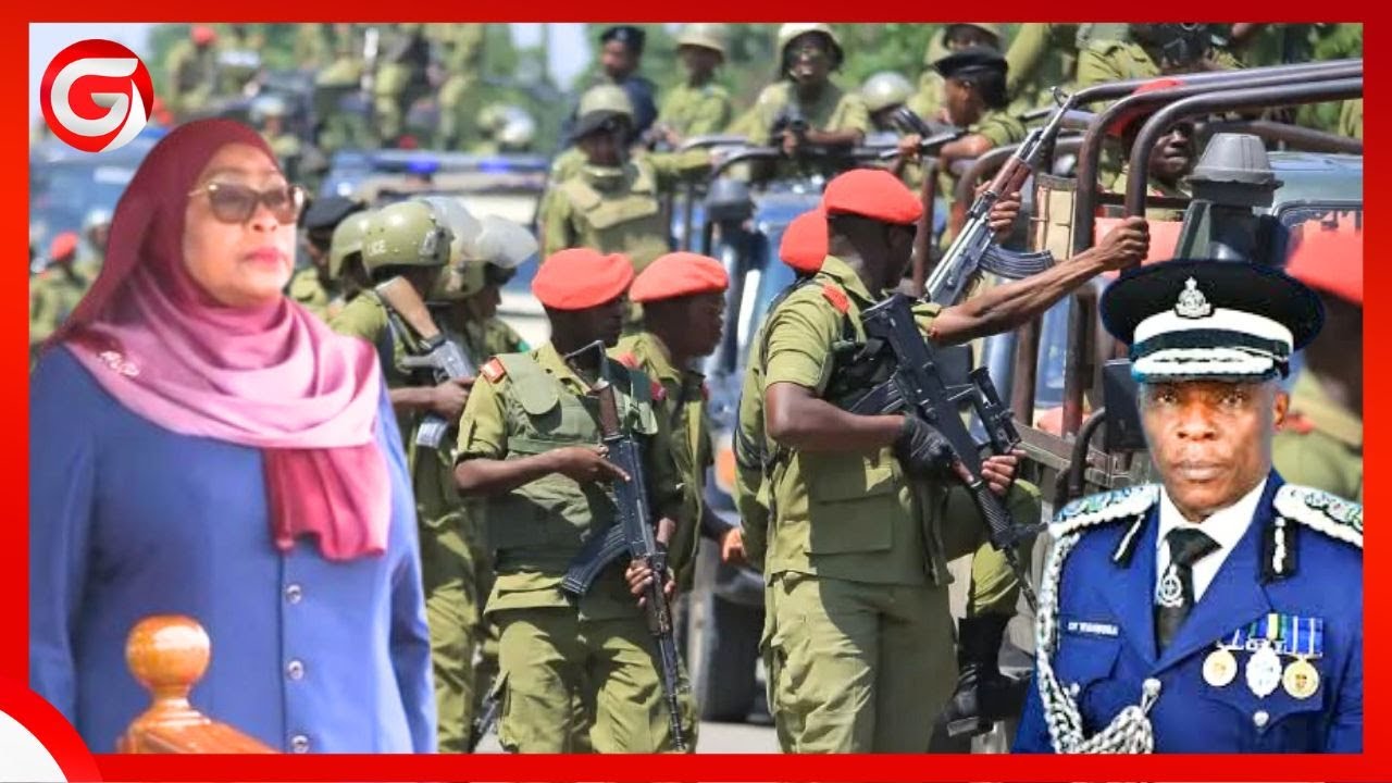 🔴#Live: MANENO ya RAIS SAMIA na IGP WAMBURA MBELE ya ASKARI POLISI - WAGUSIA USALAMA....