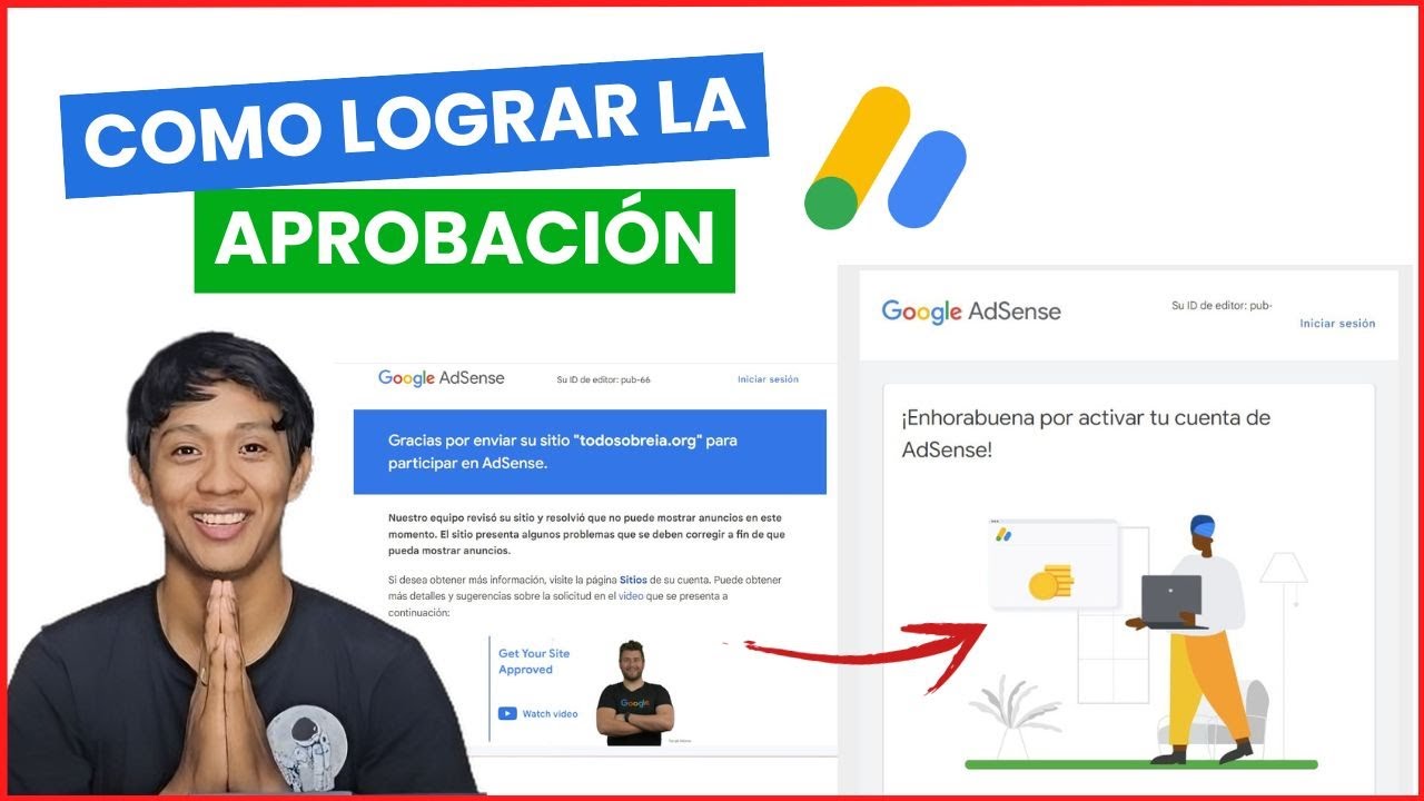Cómo Ser Aceptado en Google AdSense 2025 (EN 5 PASOS)