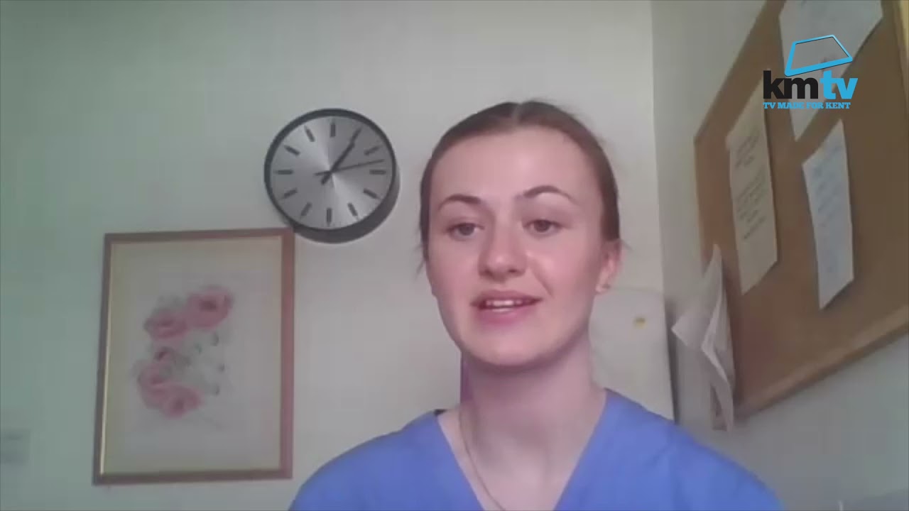 Clinical Support Worker, Lucy, speaks with KMTV