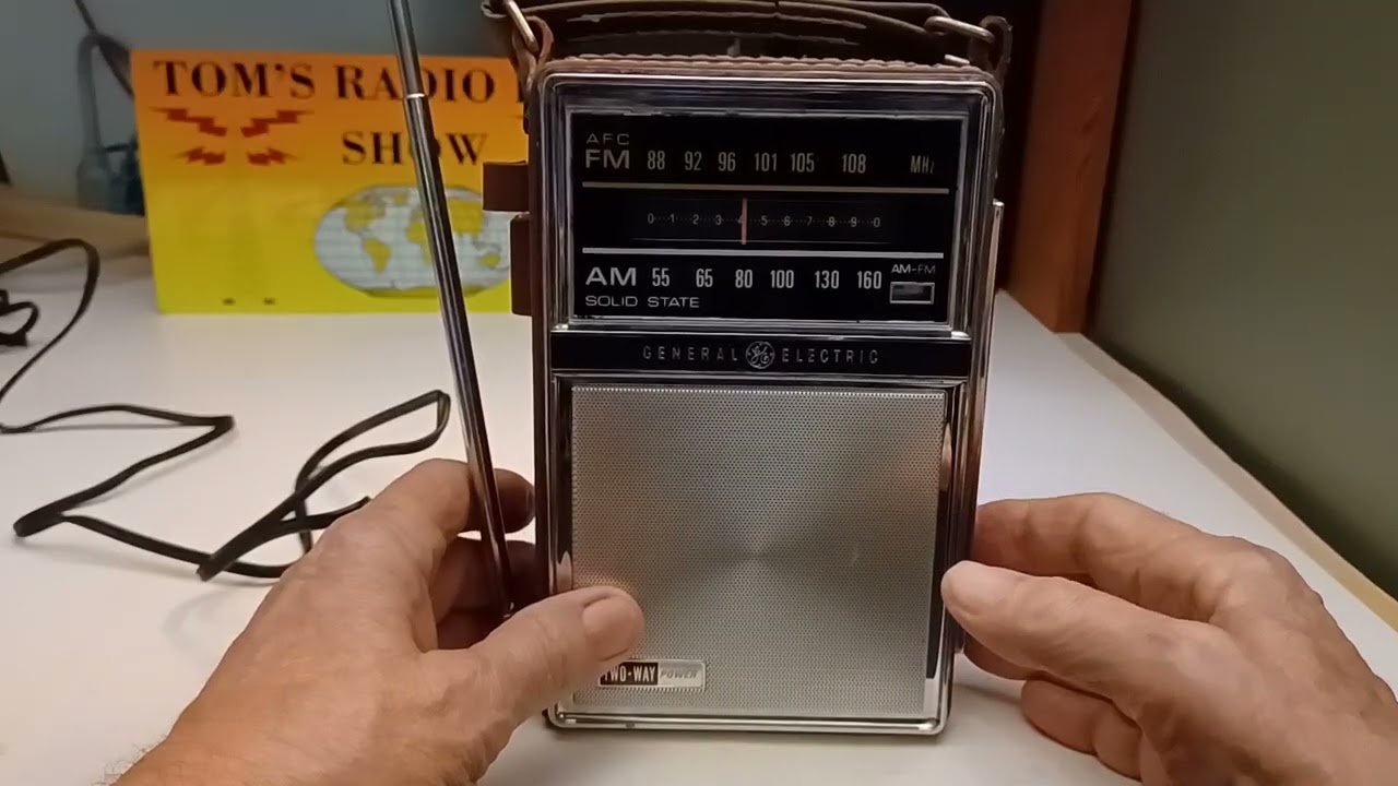 TRRS #2613 - Винтажный AM/FM-радиоприемник GE от Джеффа