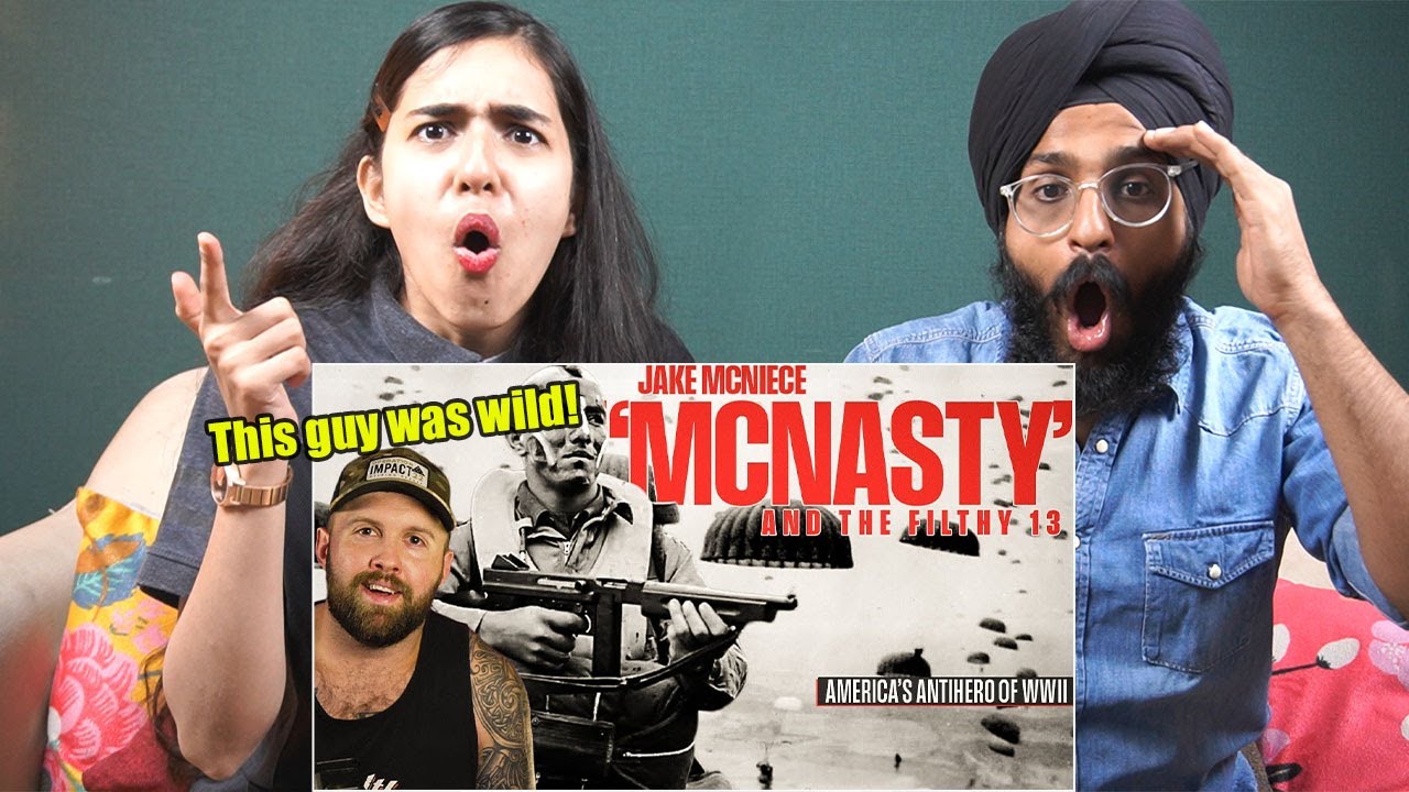 Indians React to America's Airborne Anti-hero - Jake "McNasty" McNiece