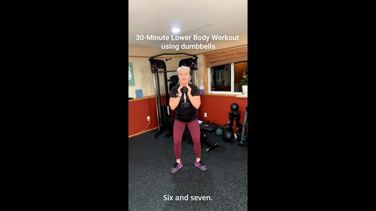 30-min. Lower Body Workout for Menopausal Women