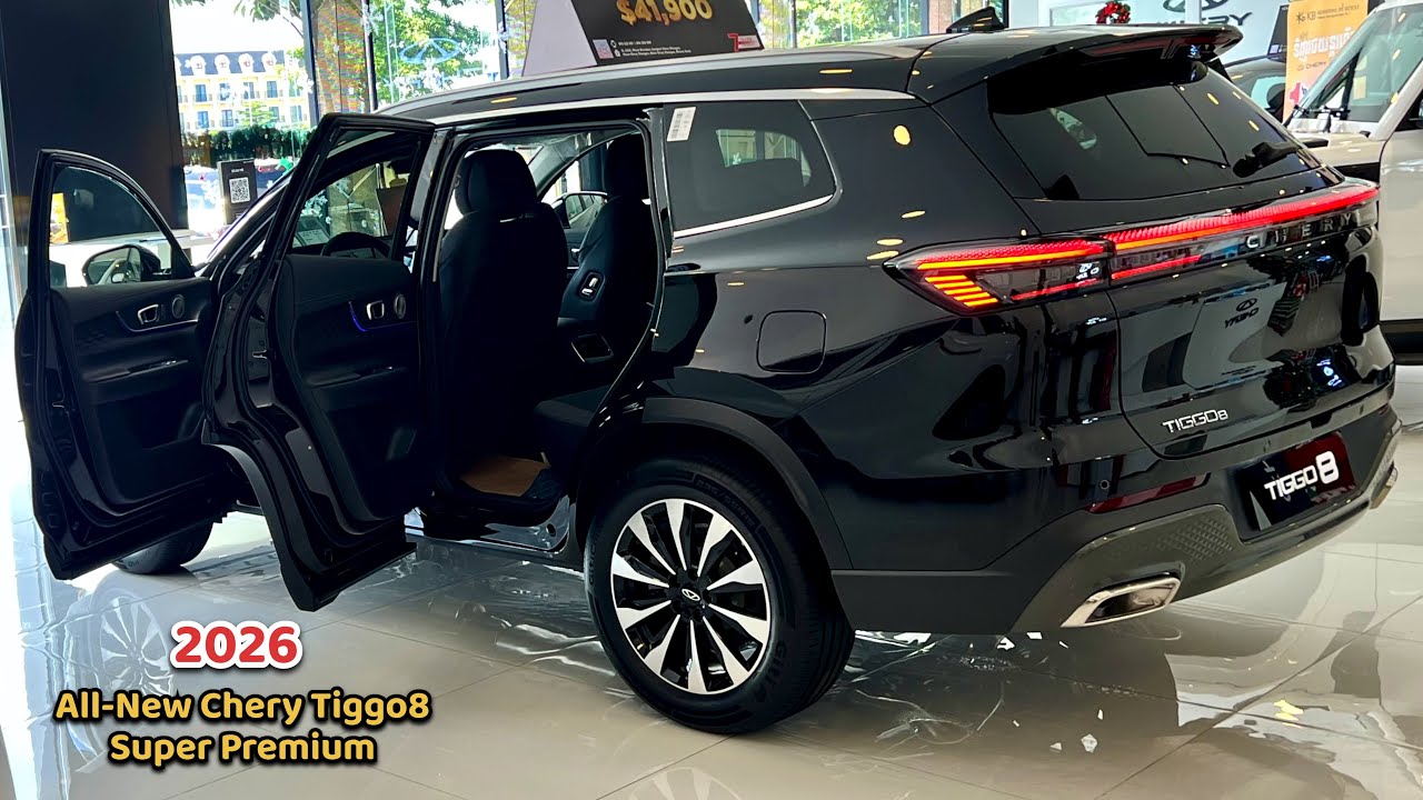 All-New 2026! Chery Tiggo8 Super Premium - New Technology Exterior and Interior Details