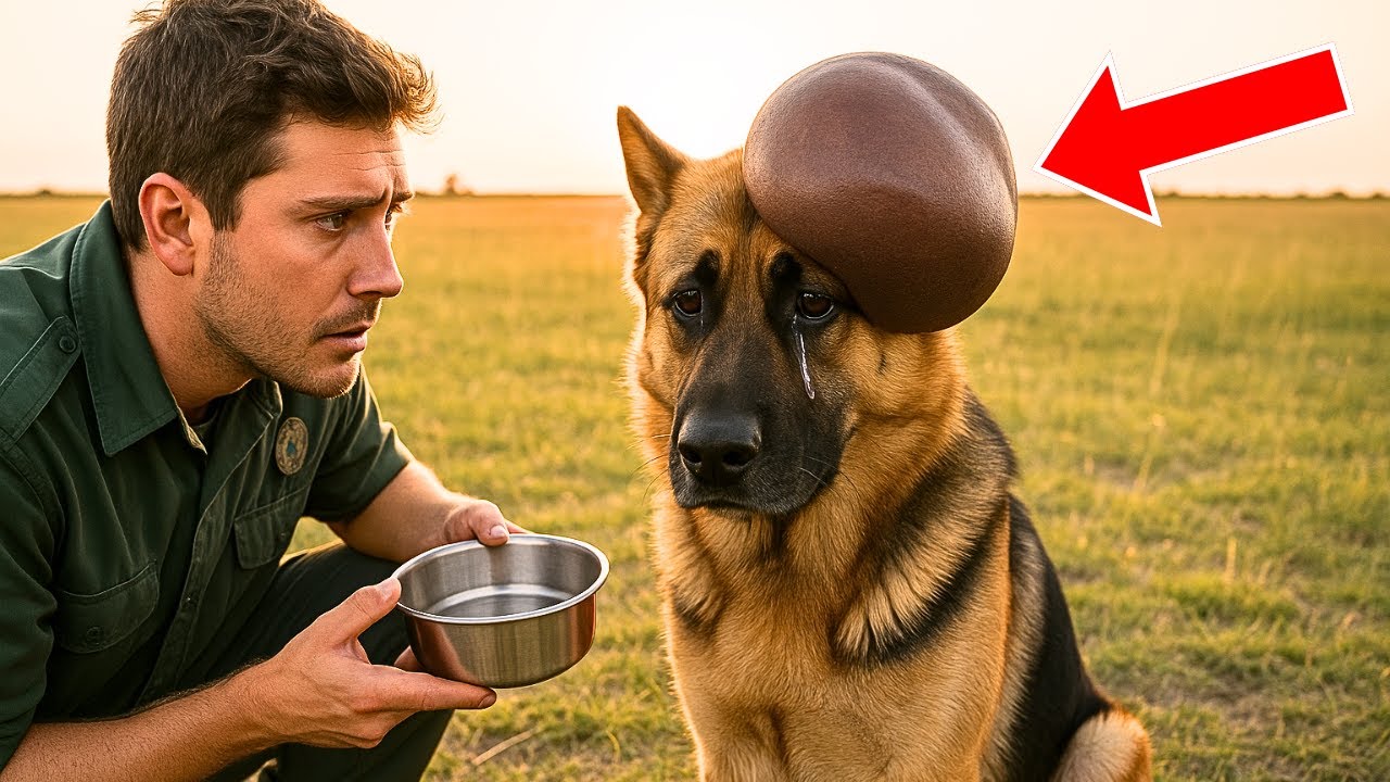 Un Homme Tente De Sauver Un Chien Avec Une Tumeur — Mais La Réaction Du Chien Est Choquante