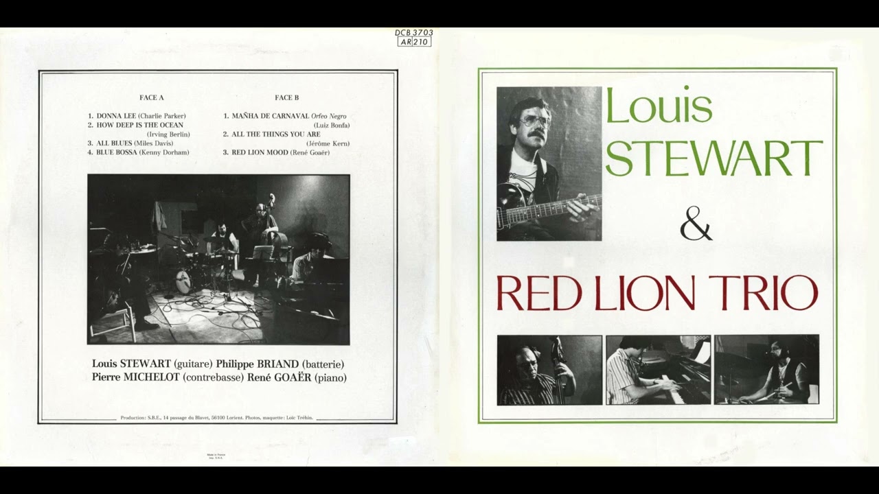 Louis Stewart & Red Lion Trio   Donna Lee