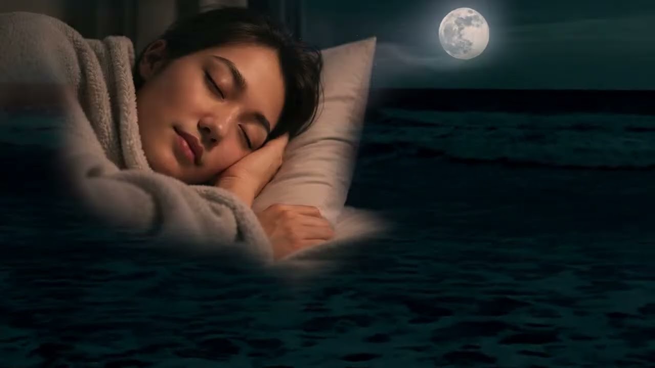 Deep Sleep Therapy❄️ Peaceful Winter Night for Stress Relief