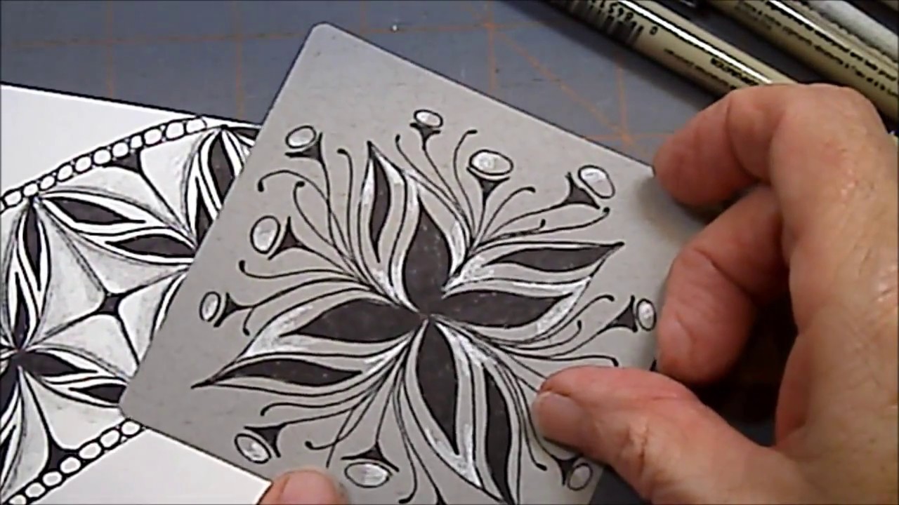 SinDoo Tangle Pattern Lesson #119