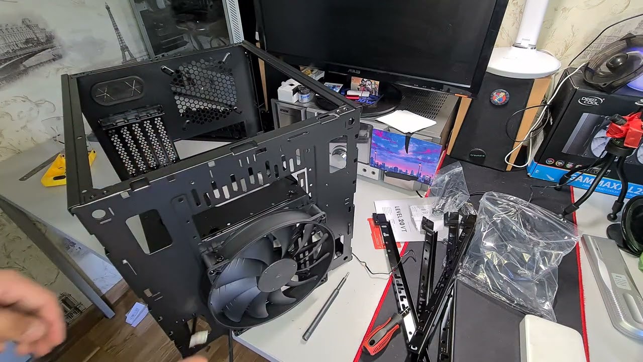 ОДИН ИЗ САМЫХ КРУТЫХ КОРПУСОВ😍Thermaltake LEVEL 20VT душевный обзор