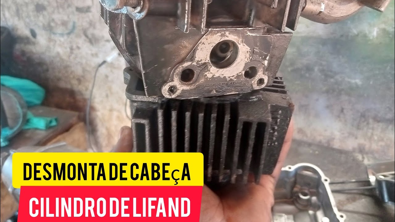 COMO DESMONTAMOS A CABEÇA e CILINDRO DA 