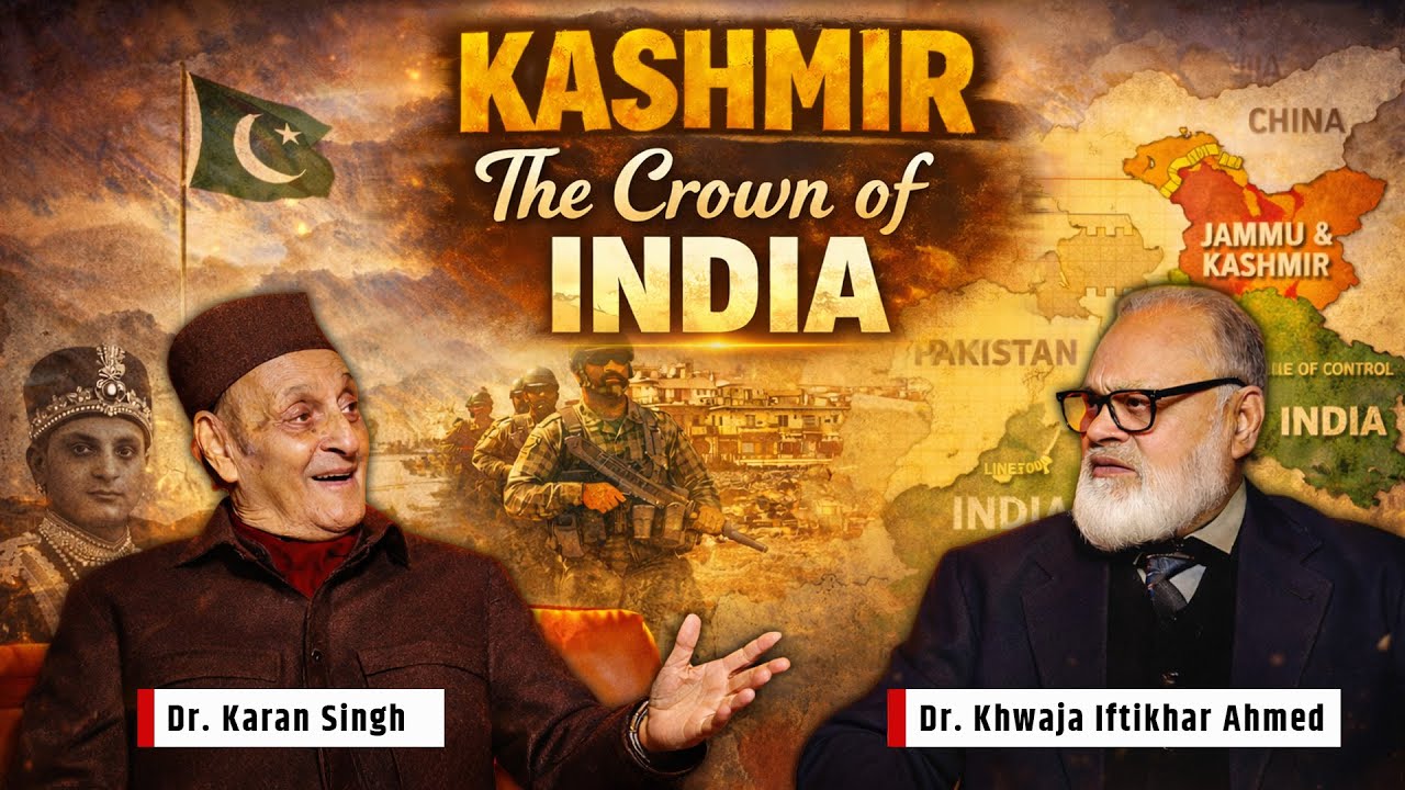 Dr. Karan Singh in Conversation with Dr. Khwaja Iftikhar Ahmed
